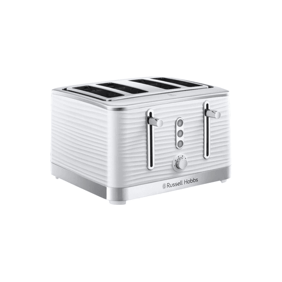Russell Hobbs Inspire White Toaster 4 Slice