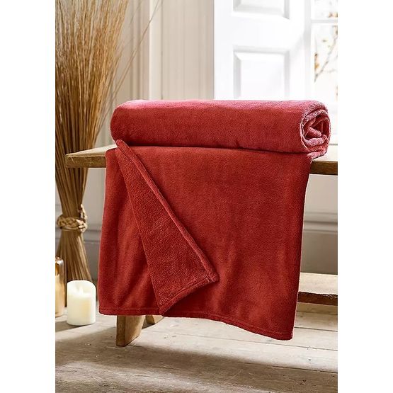 Throw Snuggle Touch Crimson 140x180cm