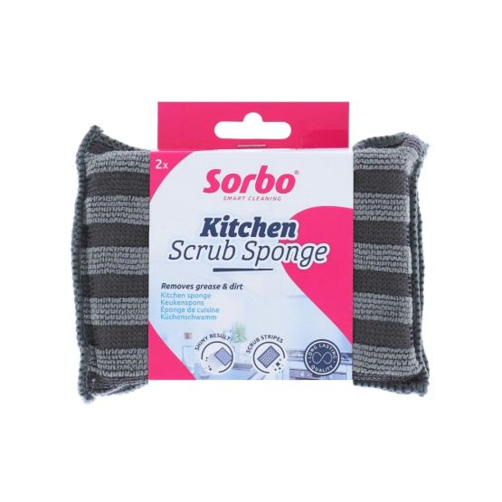 Sorbo Kitchen Scrub Sponge 2pcs 10S00269
