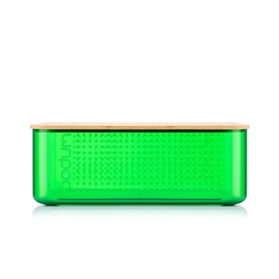 Bodum Bistro Large Bread Bin Translucent Green 11555-255S-80