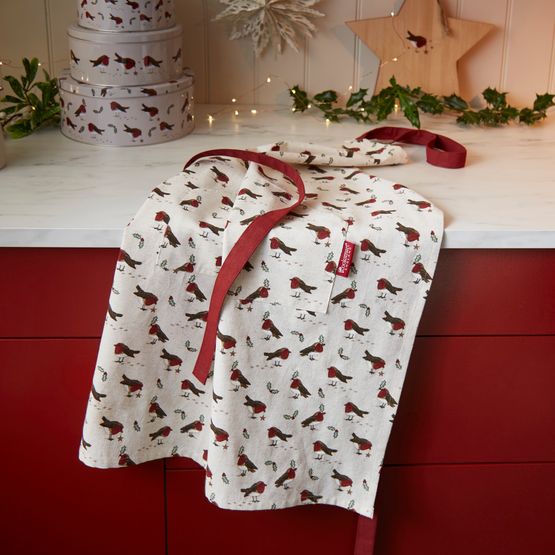 Cooksmart Robins Retreat Cotton Apron