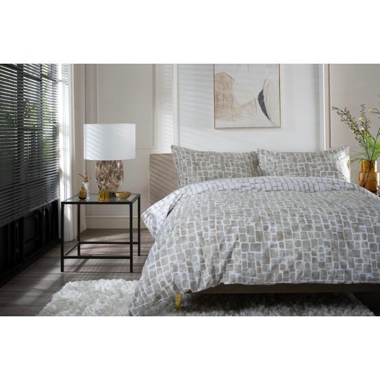 The Lyndon Company Tulle Bedlinen Duvet Cover Set Natural