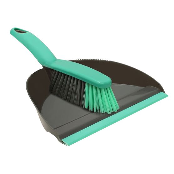 JVL Dustpan &amp; Brush Set Grey 20-038GY