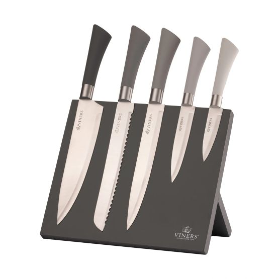 Viners Mono Mix 6pc Knife Block Set 0305-260