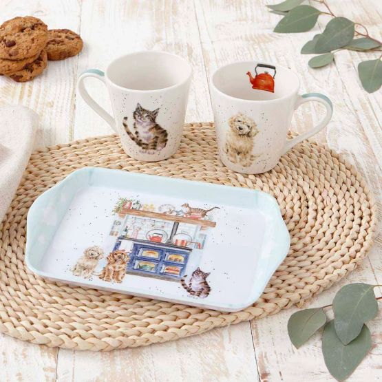 Pimpernel Wrendale Designs Country Kitchen Mug and Tray Set