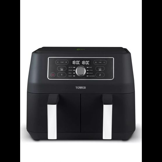Tower 8 Litre Vortx Air Fryer Due Basket T17181AFT