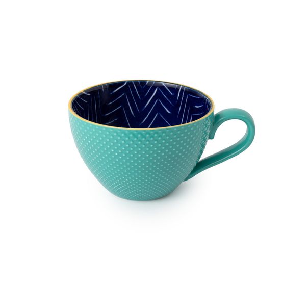 Mikasa Mug Indigo Chevron