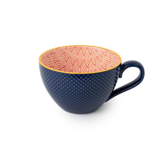 Mikasa Mug Blue Red Arc