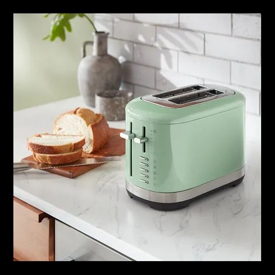 KitchenAid 2 slice Toaster with Manual Control in Pistachio