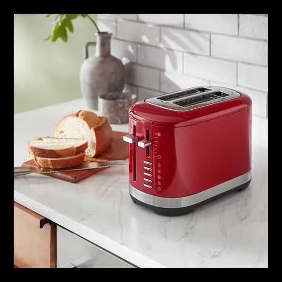 KitchenAid 2 slice Toaster with Manual Control in Empire Red