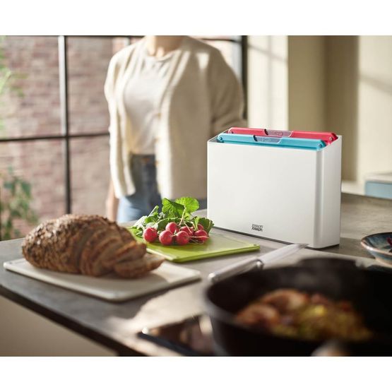 Joseph Joseph Folio Icon 4-Piece Chopping Board Set in White