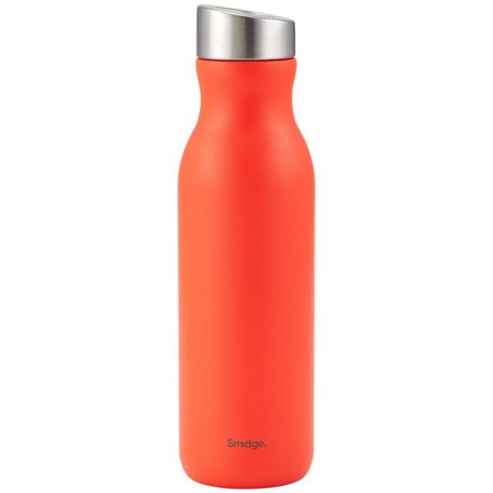 Smidge Stainless Steel Water Bottle Coral 500ml