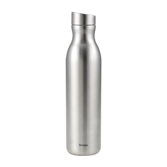 Smidge Stainless Steel Water Bottle in Steel 750ml