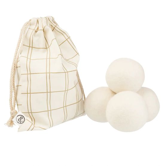 &amp;Again Pack of 4 Wool Dryer Balls and Bag