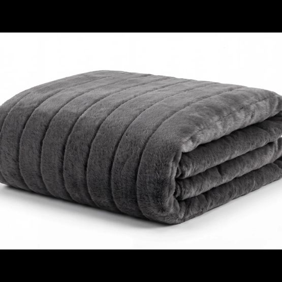 Deyongs Hockley Faux Fur Throw Grey 150x200cm