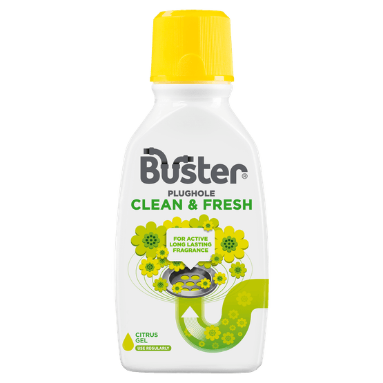 Buster Citrus Plughole Clean &amp; Fresh Gel 300ml
