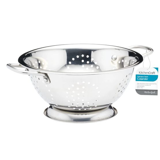 Kitchencraft Stainless Steel 24cm Colander