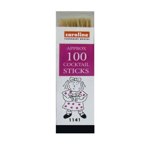 Caroline Wooden Cocktail Sticks (100) 1141