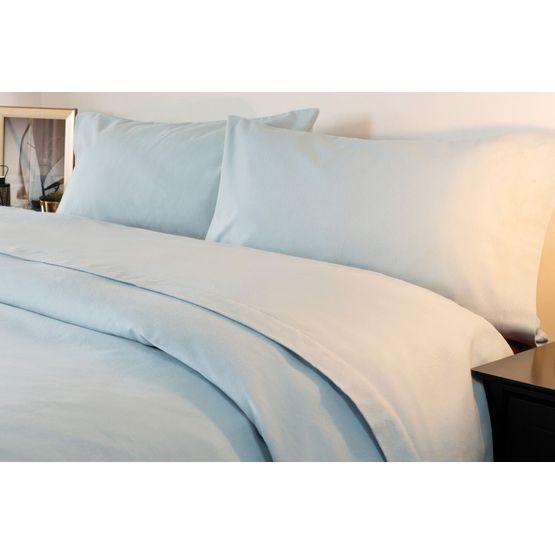 Belledorm Brushed Cotton Fitted Sheets Blue