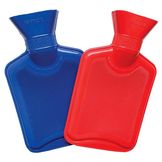Hot Water Bottle Ribbed 1ltr BB-HW150