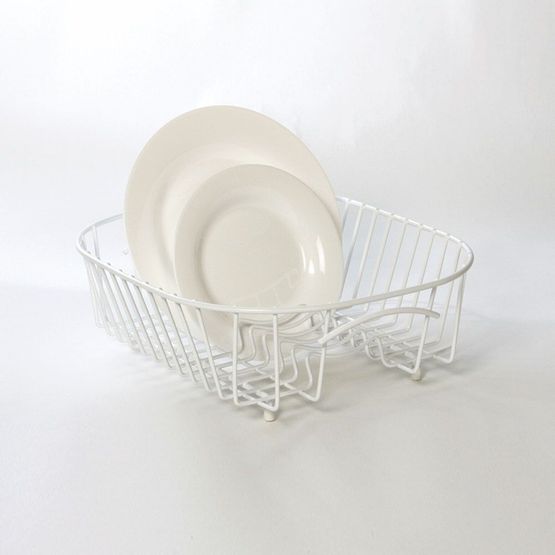 Delfinware Plate Sink Basket White 2948