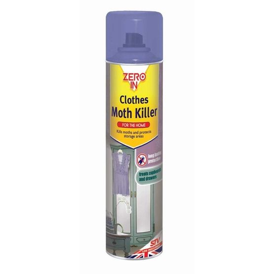 STV Clothes Moth Killer Aerosol 300ml ZER434
